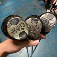 ゴルフクラブ　ウッド3本セット　ダイワ