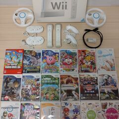 Nintendo　Wii　ゲームソフト　コントローラー　セット　...