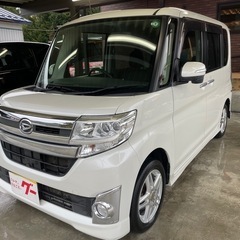 ご成約頂きました！タントカスタム4WD車検令和8年9月まで！左電動スライド青森岩手秋田の画像