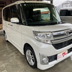 ご成約頂きました！タントカスタム4WD車検令和8年9月まで！左電動スライド青森岩手秋田の画像