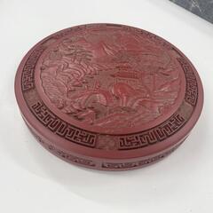 書道用具セット　春光　硯箱　アンティーク　箱入りの画像