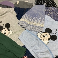 女の子　スカート　ワンピ　トレーナー　子供服45枚　大量　の画像