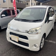 ★ご成約ありがとうございました★車検が長いムーヴ　カスタムX 内...
