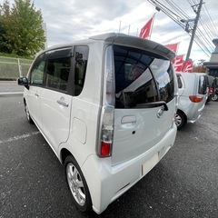★ご成約ありがとうございました★車検が長いムーヴ　カスタムX 内外装ピカピカ！ETC付いてます。これは安いと思います。　純正TVナビの画像