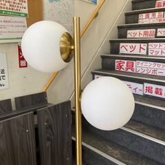 ▼値下げ▼【美品】フロアランプ FrancFranc ヴィーニュ2019年  定価22400円【安心の3ヶ月保証★送料に設置込】💳自社配送時🌟代引き可💳※現金、クレジット、スマホ決済対応※の画像