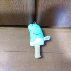 【新品未使用】ぬいぐるみキーホルダー　ブルーハワイチョコバナナ