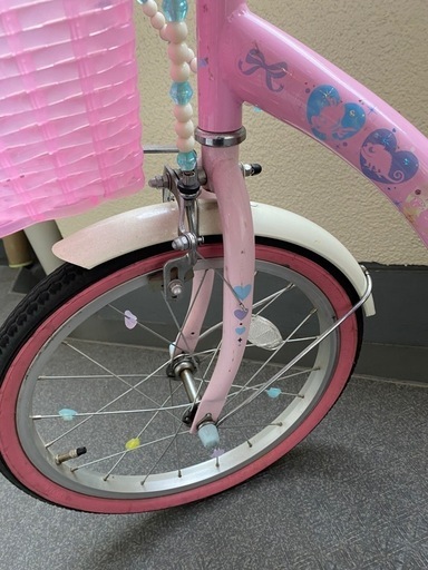 18 インチ　自転車　ディズニー　プリンセス