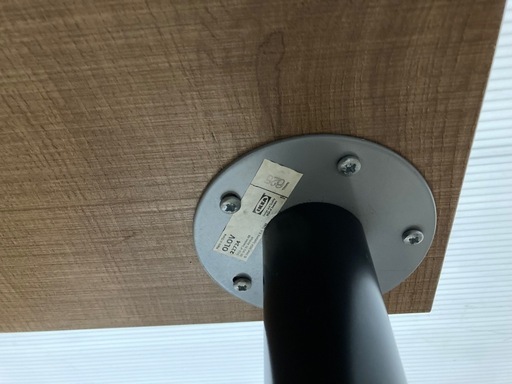 IKEA 木目調テーブル（天板、脚セット） (ルル) 渡辺通のテーブル