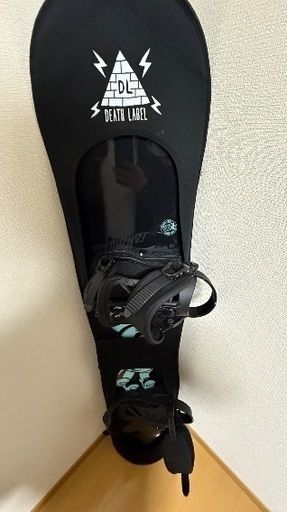 サンタクルーズ スノーボード 板 ビンディングセット