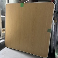 こたつ　ホワイト×木目