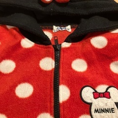 ミニーちゃん　フリース　120の画像