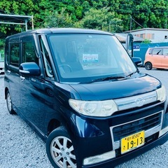 ダイハツタントカスタムX車検付き