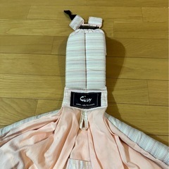 【赤ちゃん】Cubyのベビースリング　ピンク抱っこ紐人気商品の画像