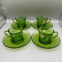 k1102614 デュラレックス カップ&ソーサー 4客セット ...
