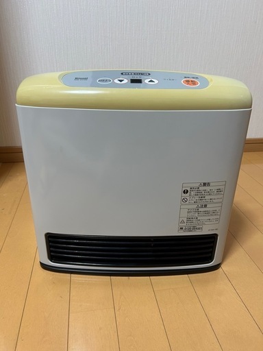 11/15まで　美品　都市ガス用　ガスファンヒーター