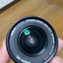 キャノン　EOS KISS オプション広角レンズ(EF-S 18-55)付きの画像