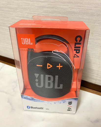 [新品] JBL CLIP 4 ワイヤレススピーカー (BLACK)