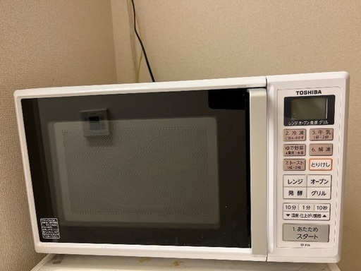 東芝電子レンジER-R16(W)