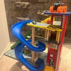 輸入　ミニカー　パーキング　子供　おもちゃの画像