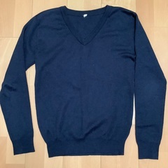スクールセーター　濃紺