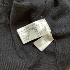 スクールセーター　濃紺の画像