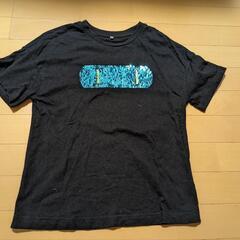 UNIQLO＆GU  キッズ　ブラック　半袖Tシャツ　2枚セットの画像