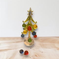 難あり‼️ガラス製クリスマスツリー🎄の画像