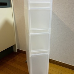 【無印】ポリプロピレンストッカーキャスター付き