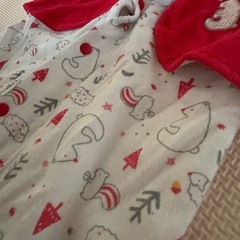 【70センチ】クリスマスっぽい？ロンパースの画像