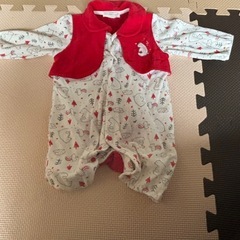 【70センチ】クリスマスっぽい？ロンパース