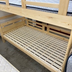 【愛品館 江戸川店 】木製 2段ベッドの画像