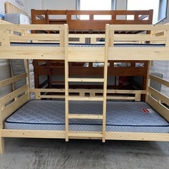 【愛品館 江戸川店 】木製 2段ベッドの画像