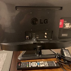 テレビ2013年製LG 22型リモコン付き