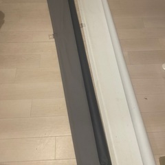 IKEAホワイト、グレー　ロールカーテン3セットの画像