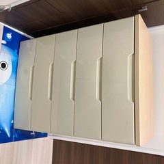 5段タンス差し上げます　引き渡し予定の方と交渉中の画像