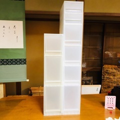 無印良品 ポリプロピレン収納ストッカー ２点セット