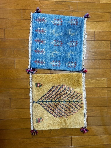 ギャッベ　ギャッペ　座布団　40x40