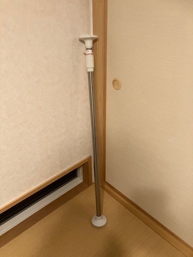 【長さ調節可能】突っ張り棒110-190cm
