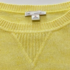 GAP　ニット　黄色　