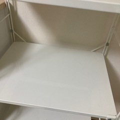 スチールユニットシェルフ・スチール棚(無印良品)の画像