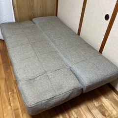 ソファーベットカバー付の画像