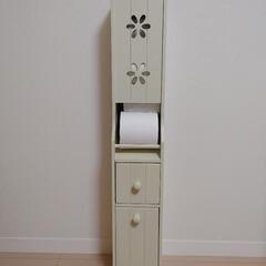 トイレ収納　ラック　スリムの画像