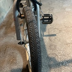 ルイガノ子供用自転車16インチシルバーの画像