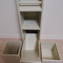 トイレ収納　ラック　スリムの画像