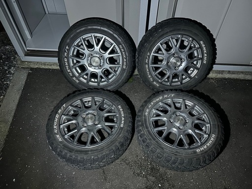 決まりました。Verthandi ヴェルザンディ 14×4.5j +45 4穴 pcd100 2020 ナンカン NANKANG NK 4x4WD M/T 165/65R14