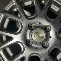 決まりました。Verthandi ヴェルザンディ 14×4.5j +45 4穴 pcd100 2020 ナンカン NANKANG NK 4x4WD M/T 165/65R14の画像