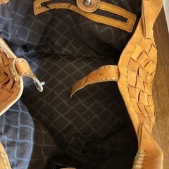 本革 ハンドバッグの画像