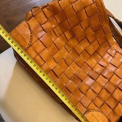 本革 ハンドバッグの画像
