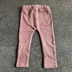 【美品】お尻クマ刺繍　パンツ　スパッツ