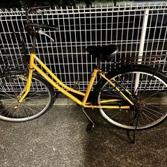 自転車26インチ【後輪パンク】配送可